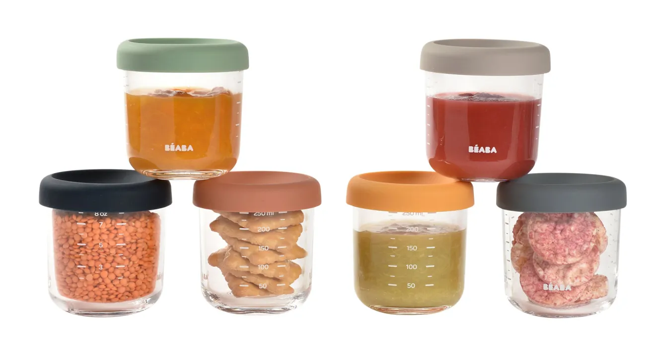 Pots De Conservation*BÉABA Set 6 Portions Verre 250 Ml