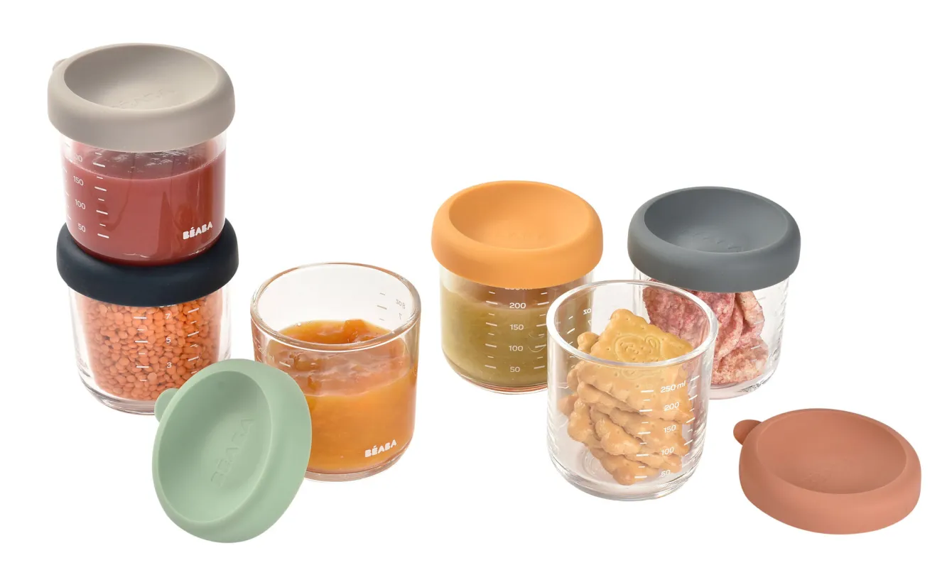 Pots De Conservation*BÉABA Set 6 Portions Verre 250 Ml