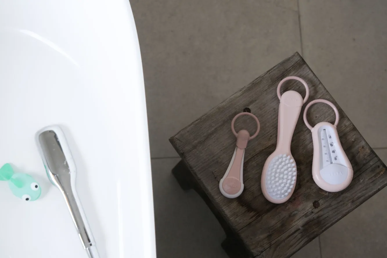 Accessoires De Toilette*BÉABA Set Accesssoires De Toilette Old Pink