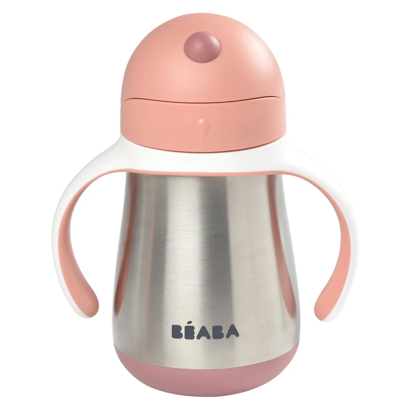 Couverts, Vaisselle Et Bavoirs*BÉABA Tasse Paille Inox 250 Ml Old Pink