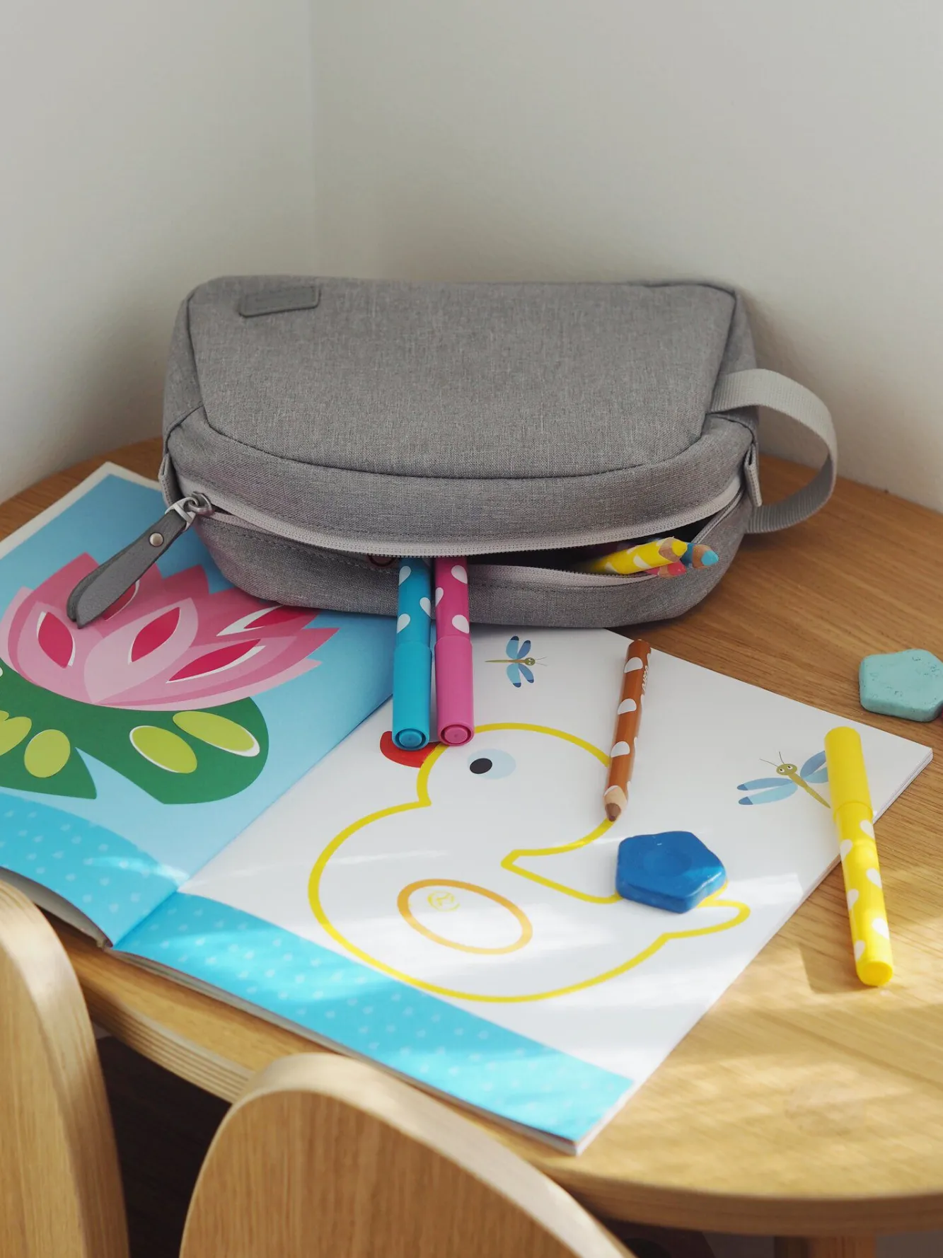 Accessoires De Toilette*BÉABA Trousse De Toilette Heather Grey