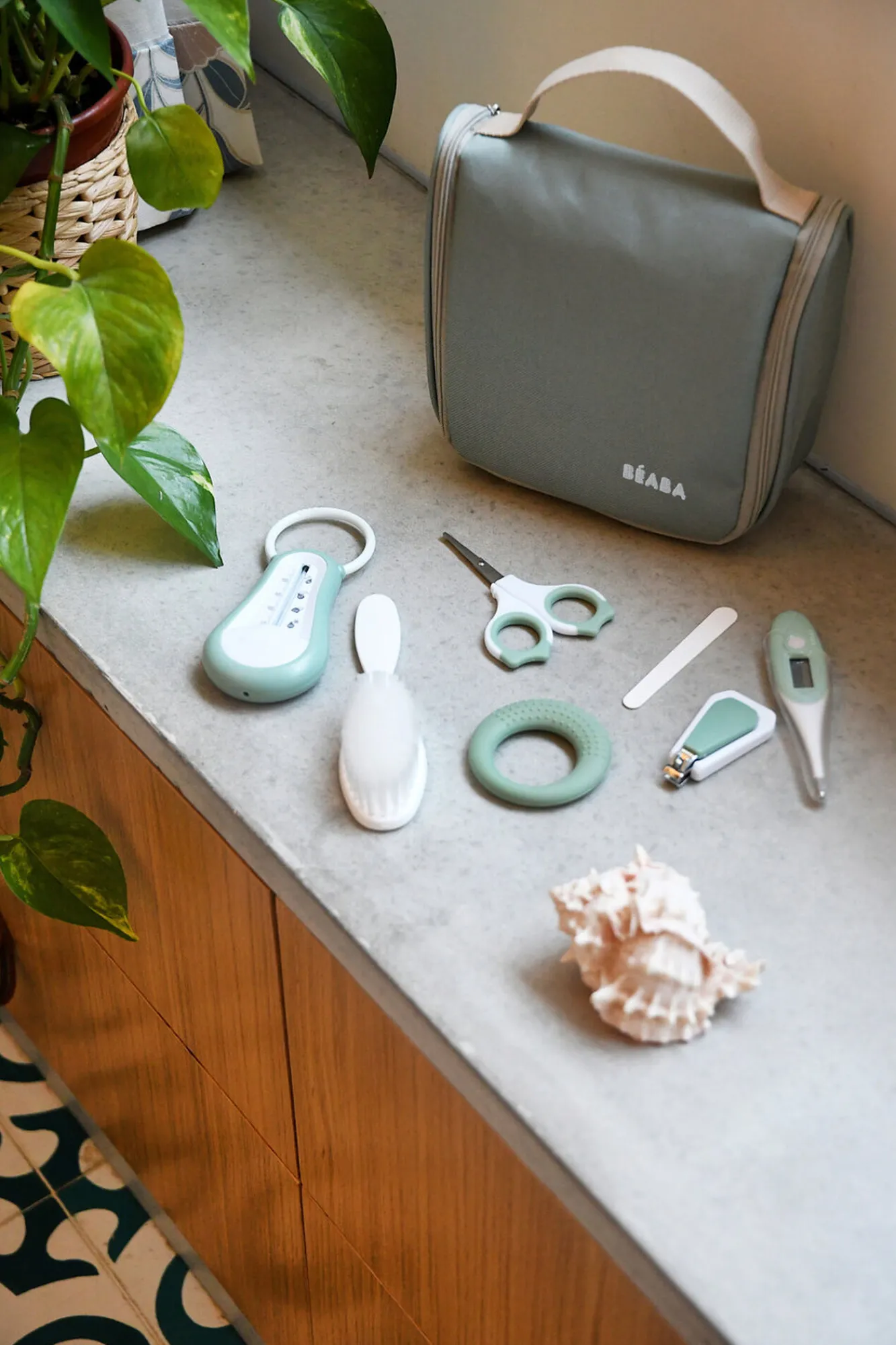 Accessoires De Toilette*BÉABA Trousse De Toilette Nomade Sage Green